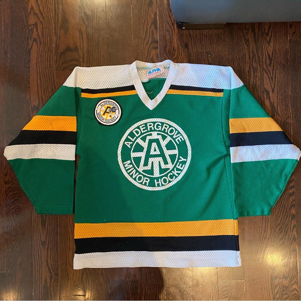 Alpha Boys Green AlderGrove Hockey Jersey XL - Picture 10 of 10